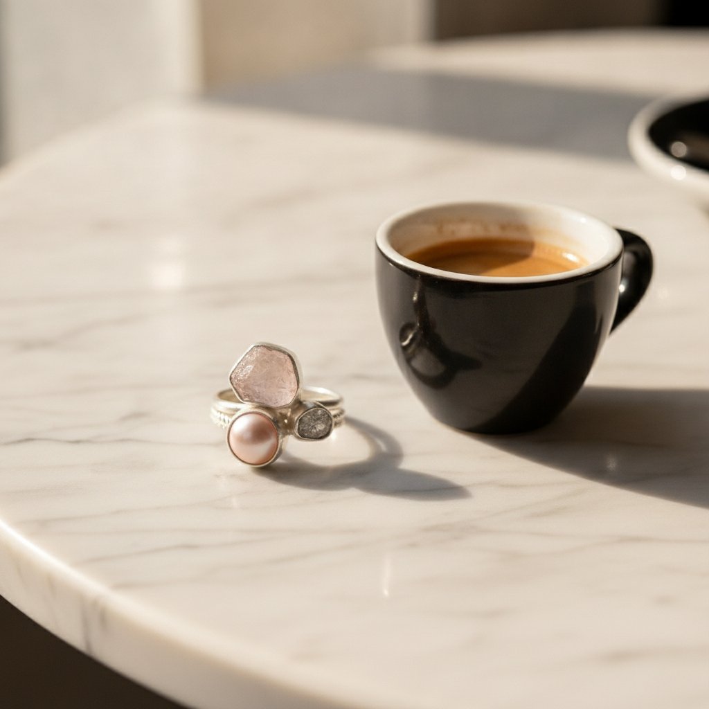 Yvaine Pearl Ring