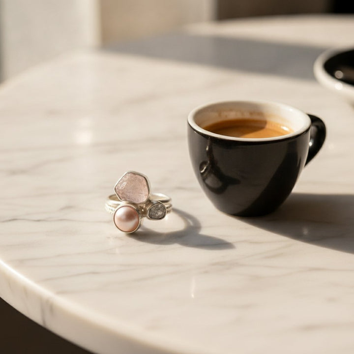 Yvaine Pearl Ring