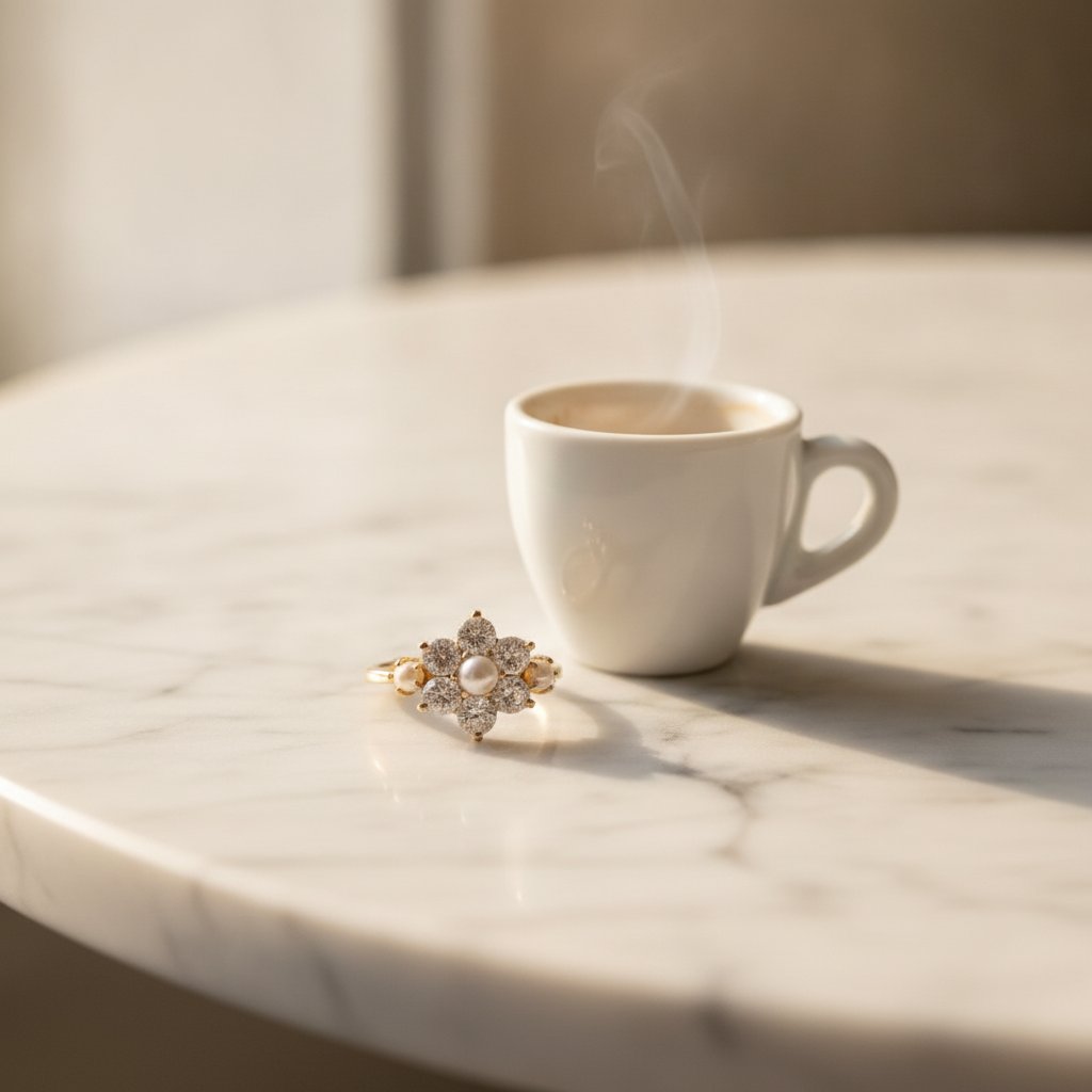 Yvaine Pearl Ring