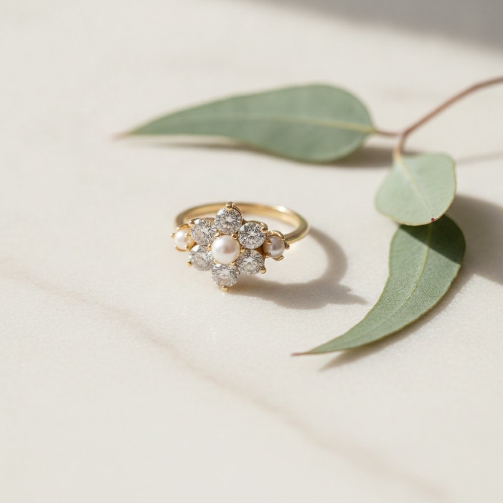 Yvaine Pearl Ring