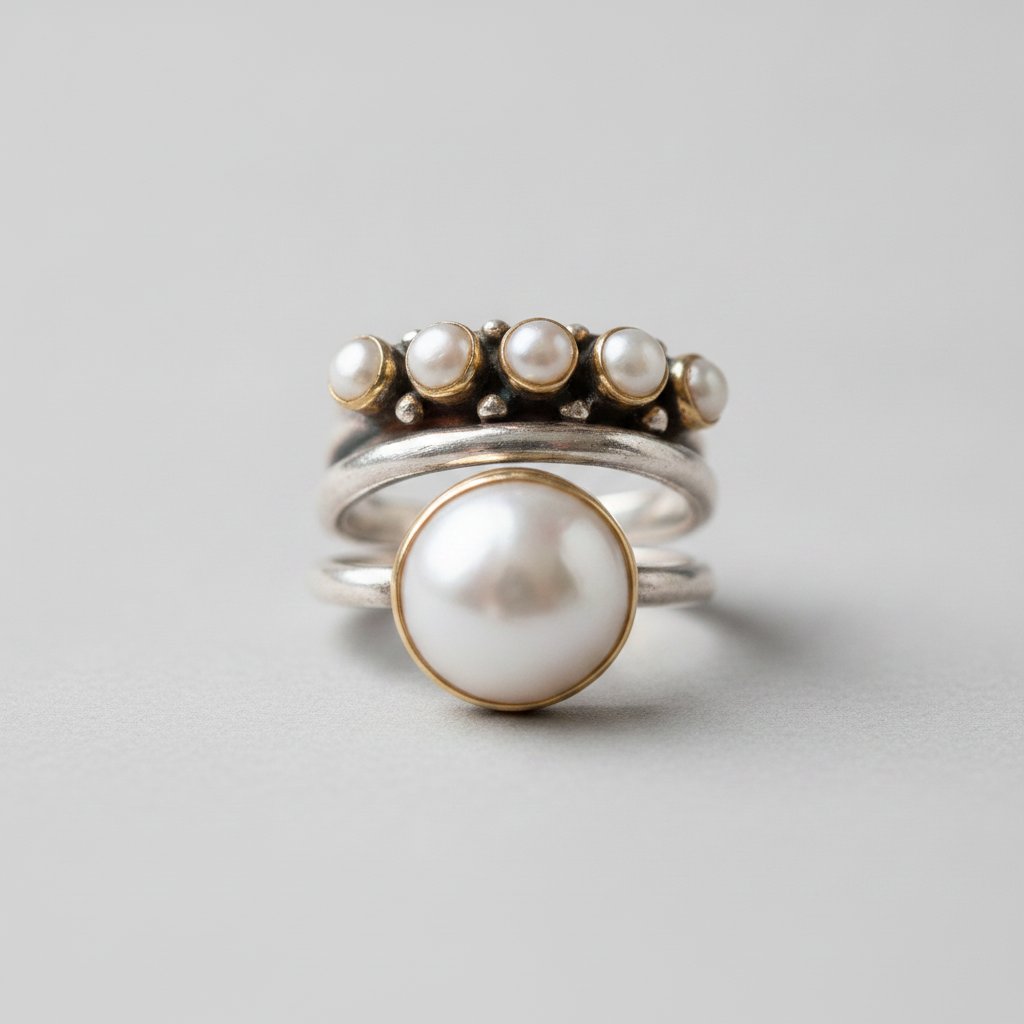 Yvaine Pearl Ring