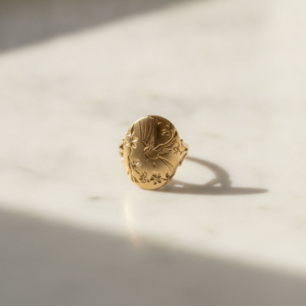Zaria Gold Ring