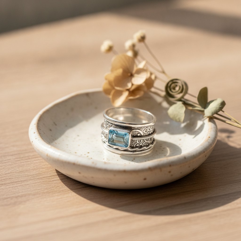 Lioria Aquamarine Ring