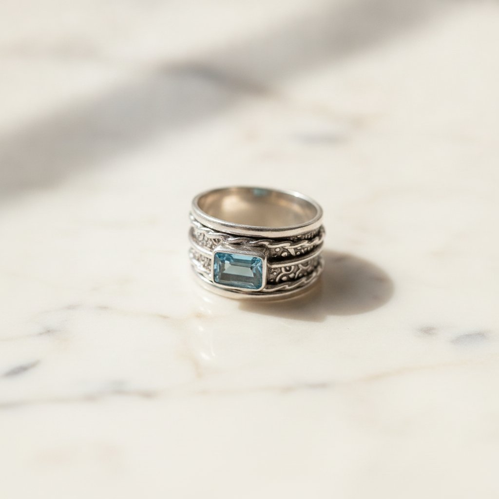 Lioria Aquamarine Ring