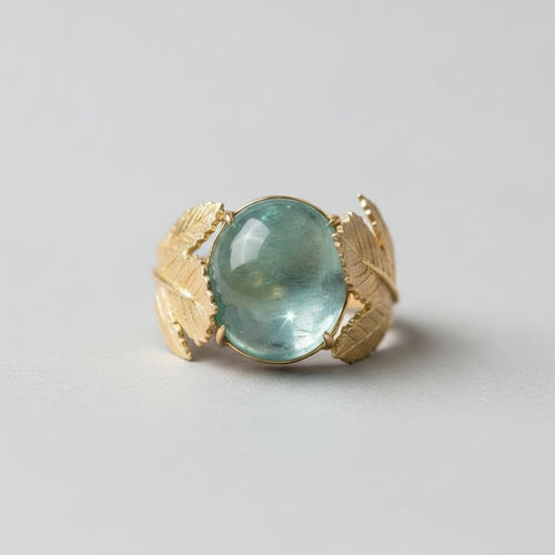 Cassia Aquamarine Ring