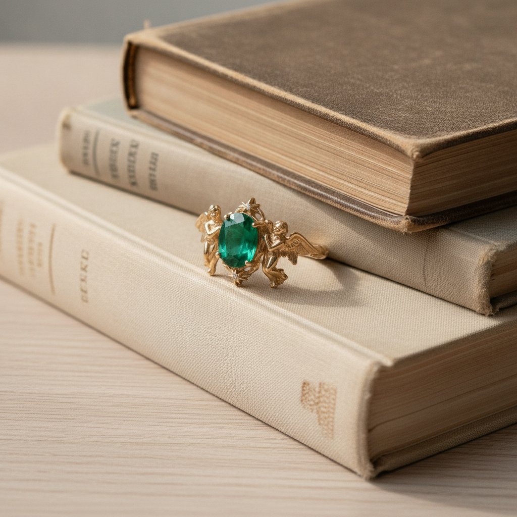 Maelys Emerald Ring
