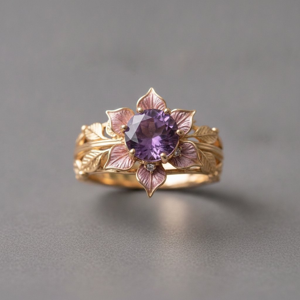 Colette Amethyst Ring