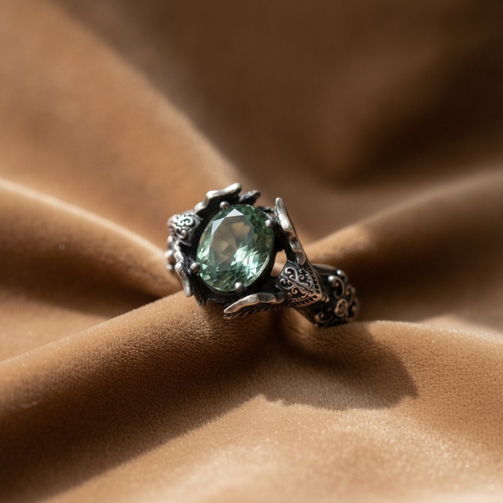 Quilla Emerald Ring