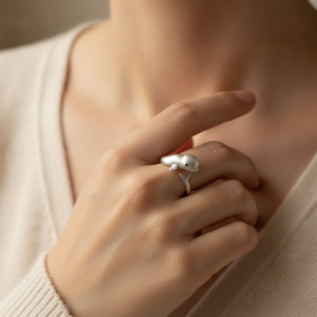 Isolde Silver Ring