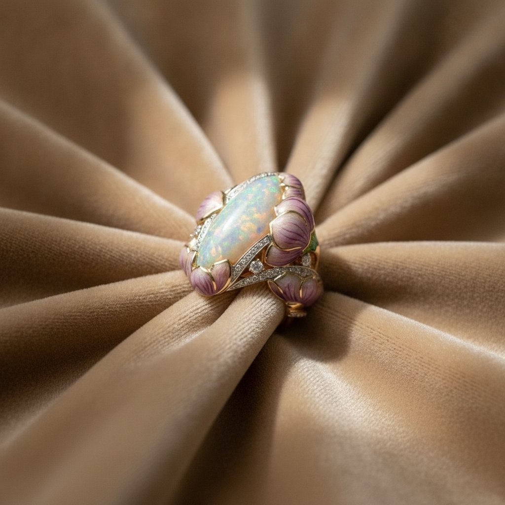 Lune Opal Ring