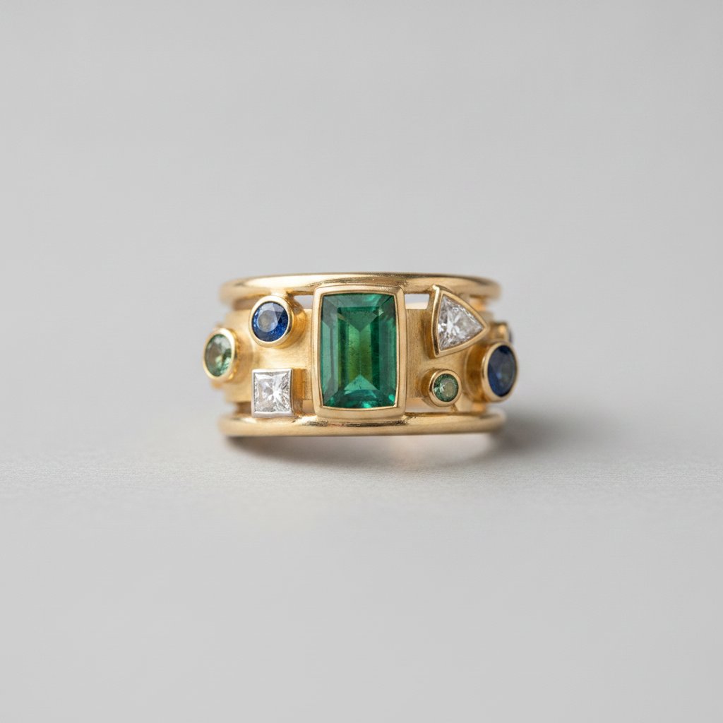 Ysolde Emerald Ring