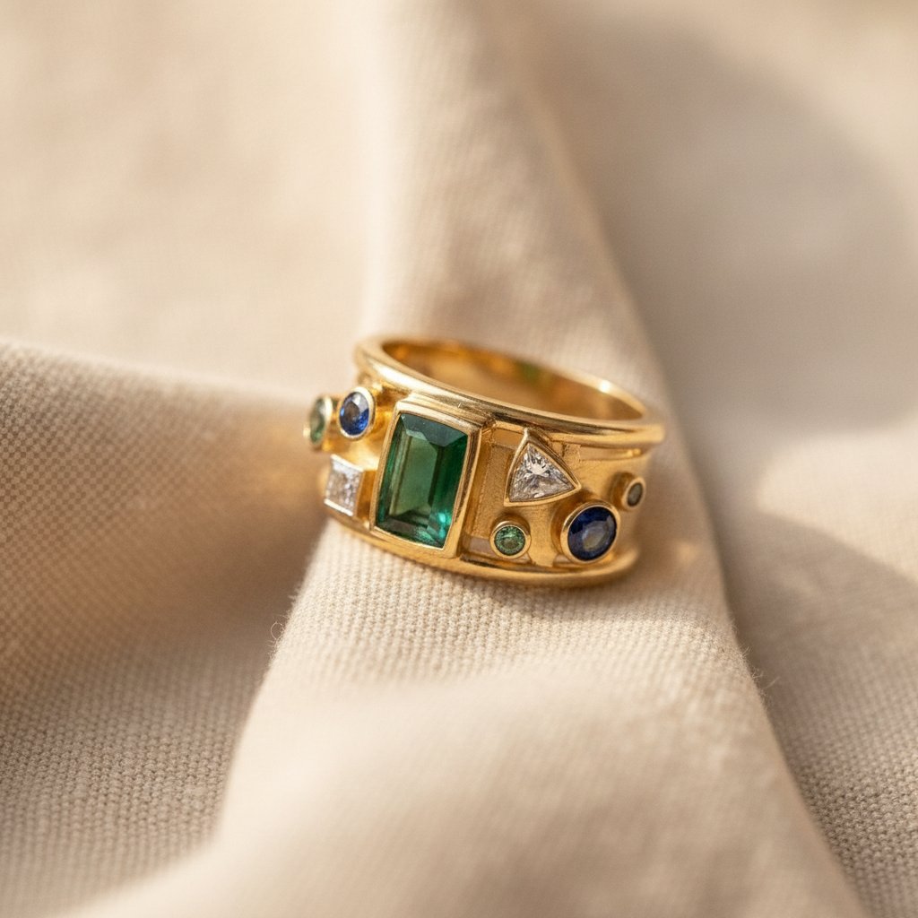 Ysolde Emerald Ring