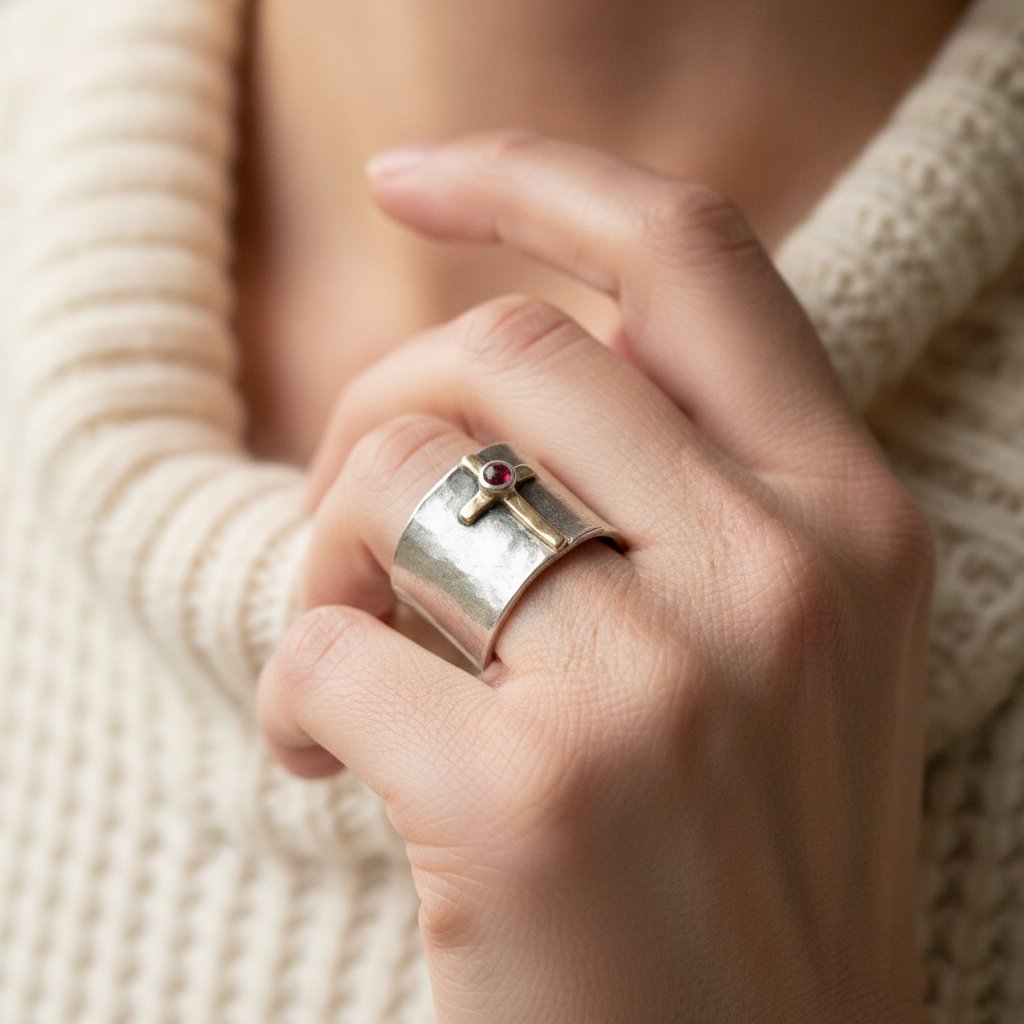 Calla Ruby Ring