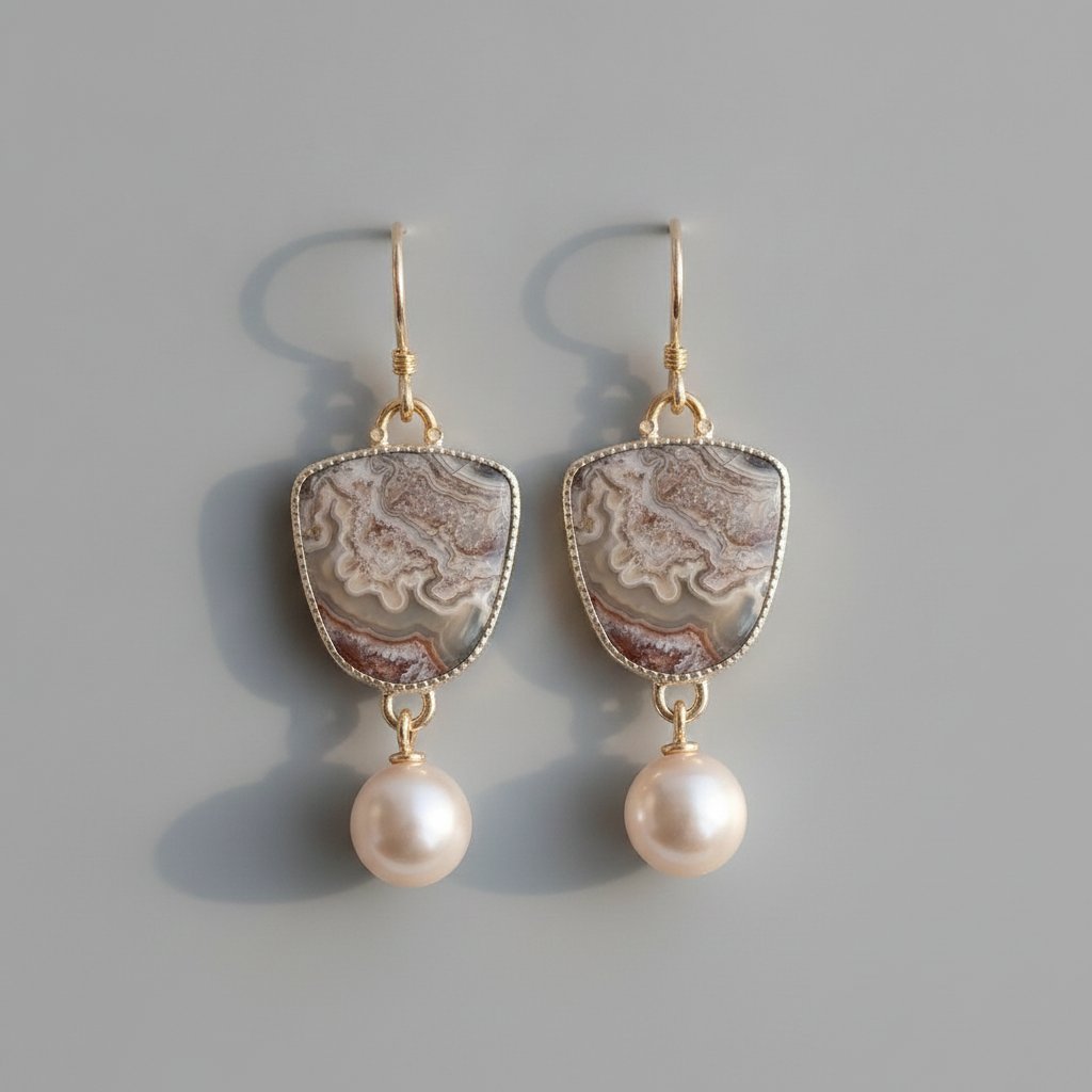 Petra Pearl Earrings
