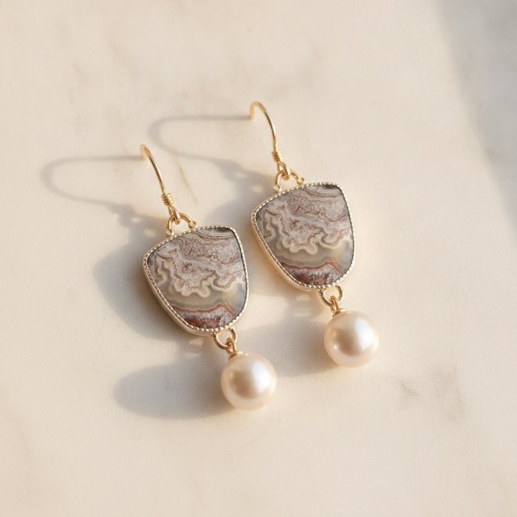 Petra Pearl Earrings