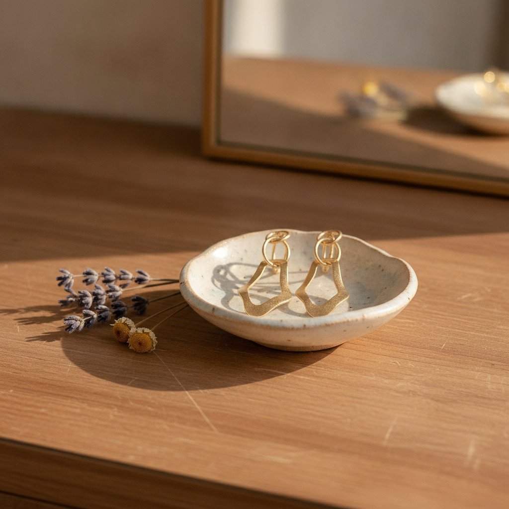 Boucles d'oreilles vintage longues pendantes