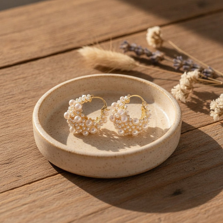 Quilla Pearl Earrings
