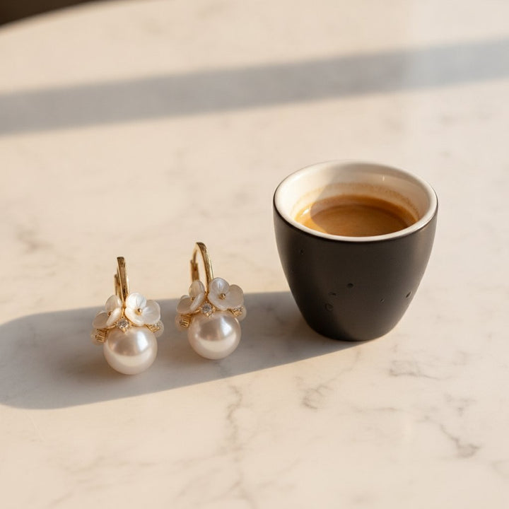Quilla Pearl Earrings