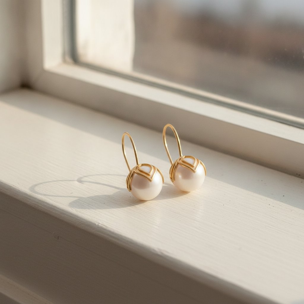 Quilla Gold Earrings