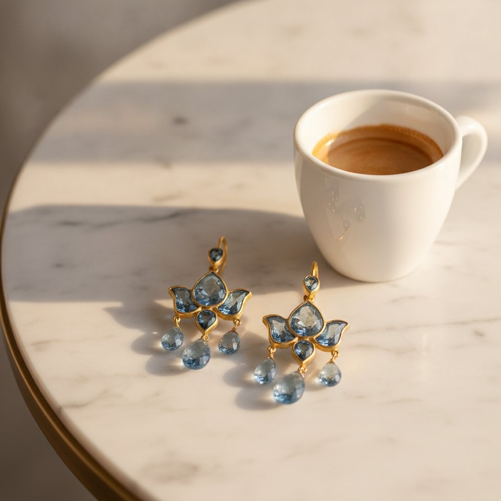 Quilla Crystal Earrings
