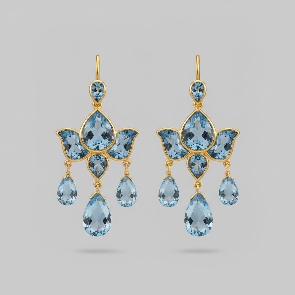 Quilla Crystal Earrings