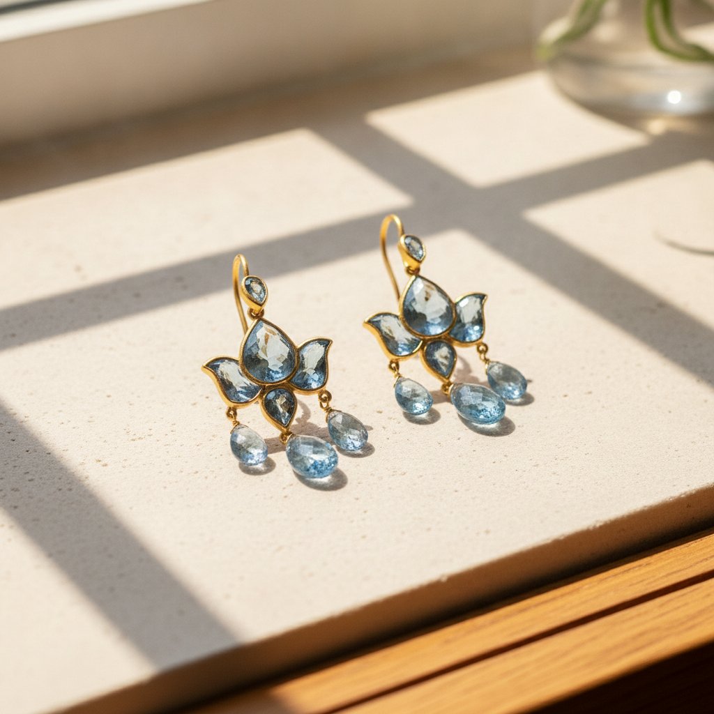 Quilla Crystal Earrings