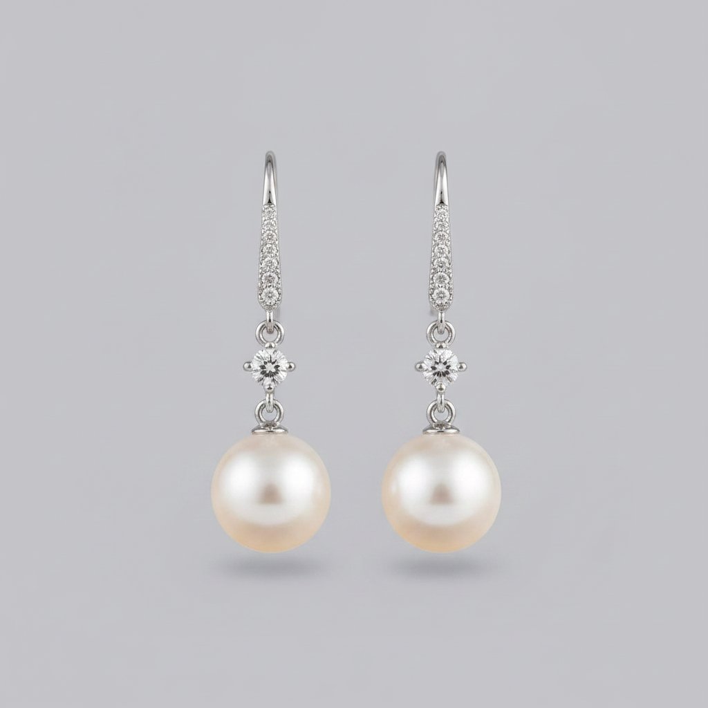 Rhea Pearl Earrings