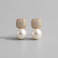 Rhea Pearl Earrings