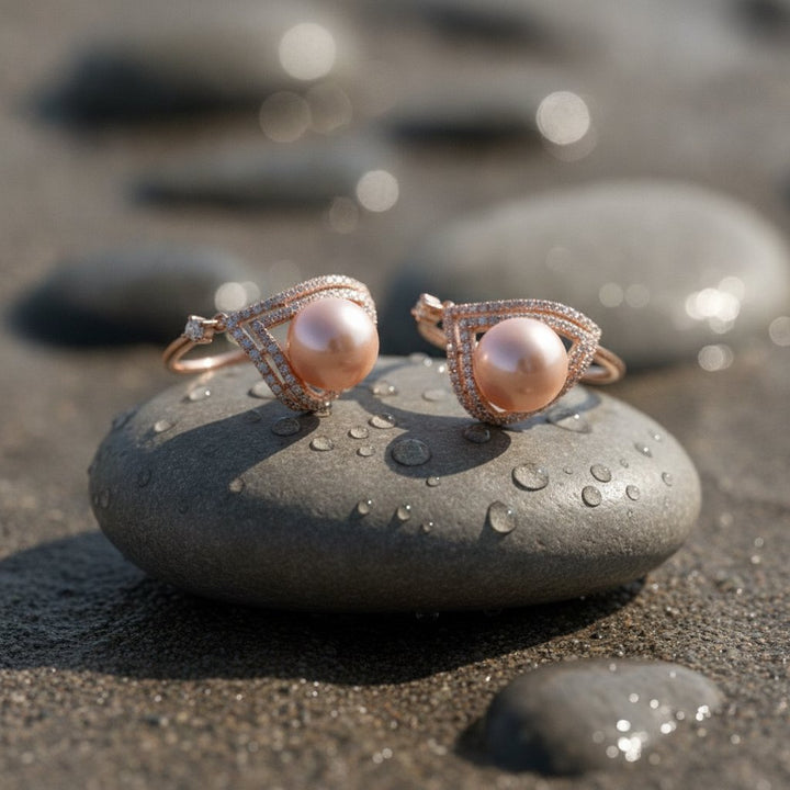 Rhea Pearl Earrings