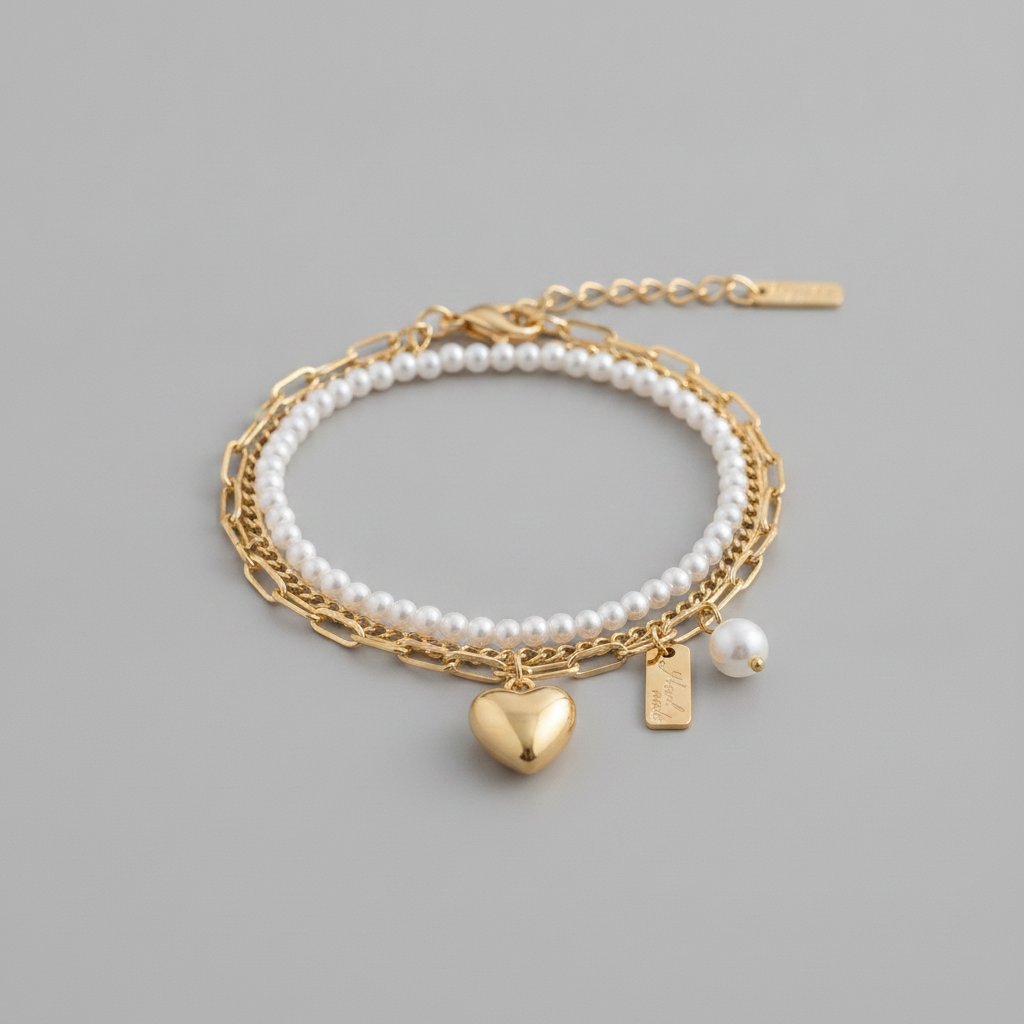Marguerite Pearl Bracelet
