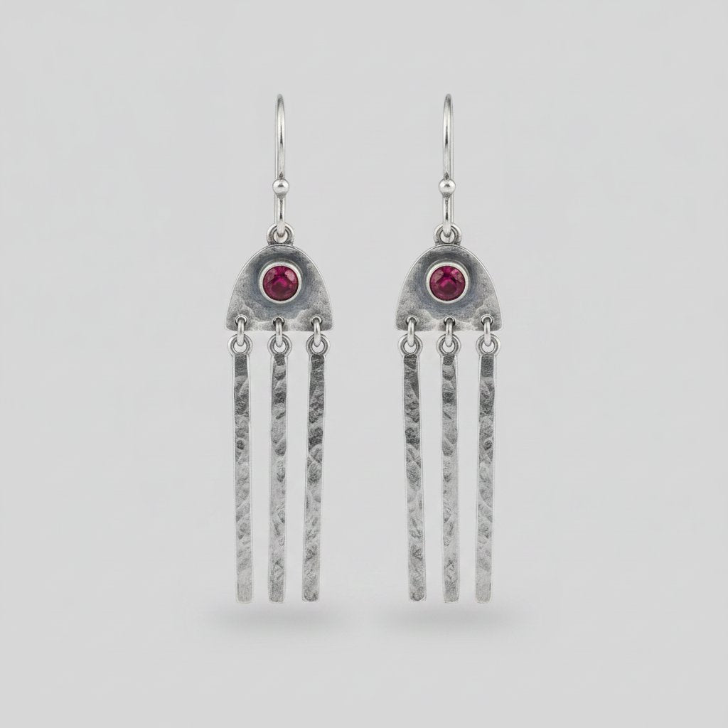 Ysolde Ruby Earrings