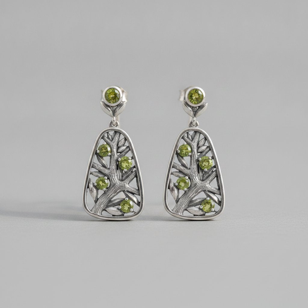 Cosette Peridot Earrings