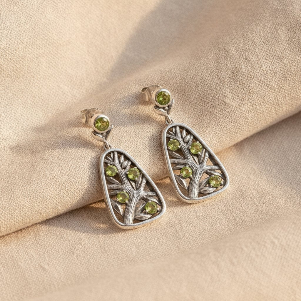 Cosette Peridot Earrings