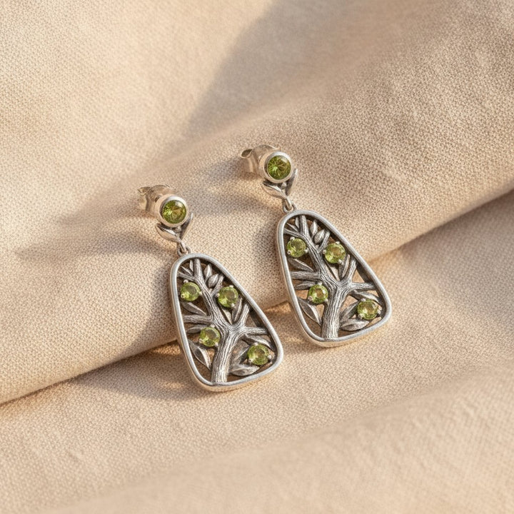 Cosette Peridot Earrings