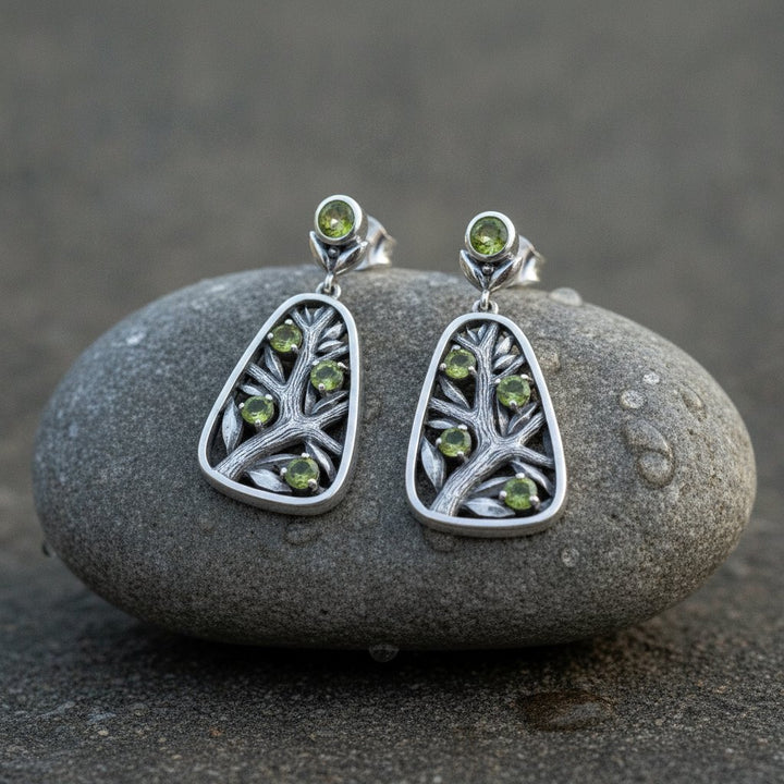 Cosette Peridot Earrings