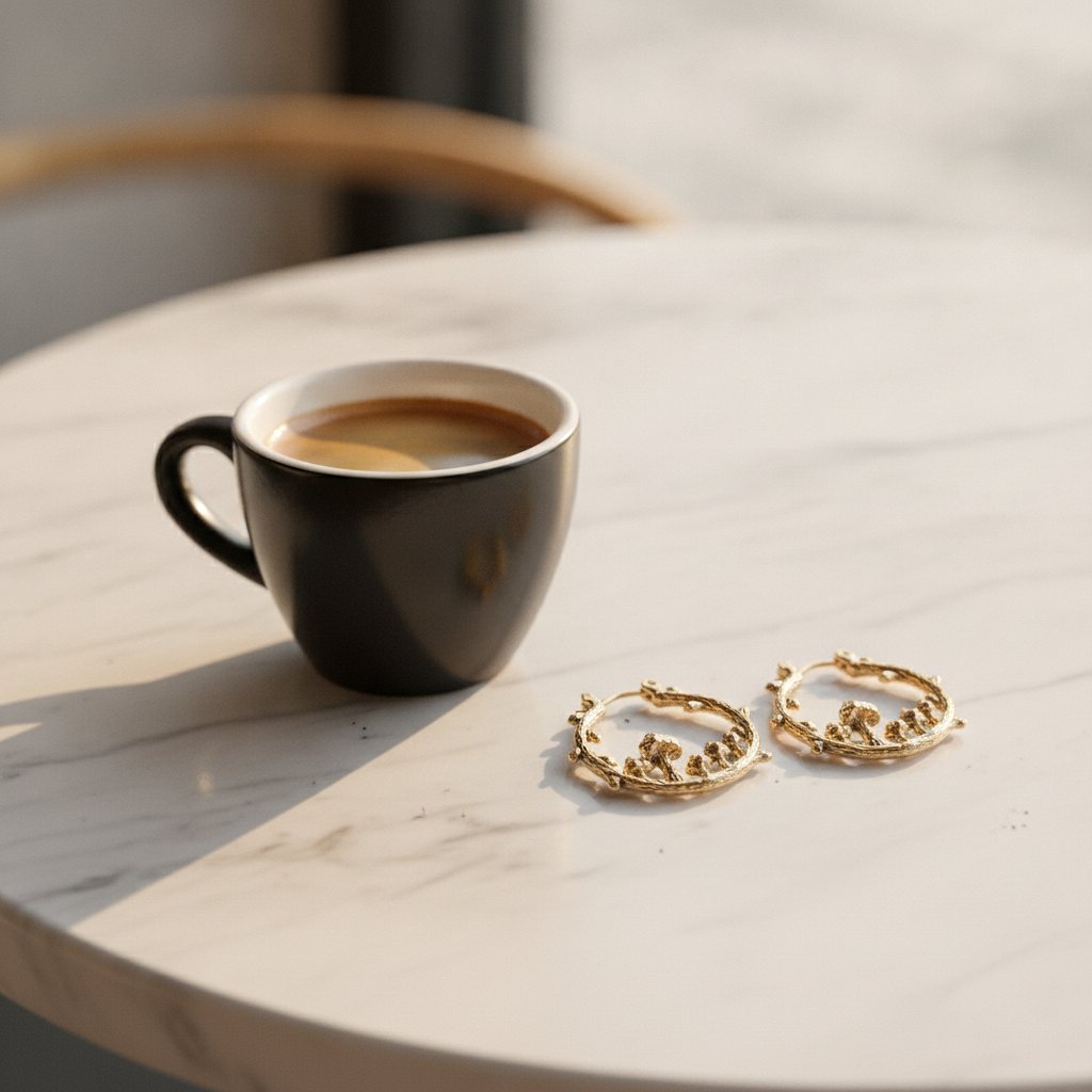 Ninon Gold Earrings