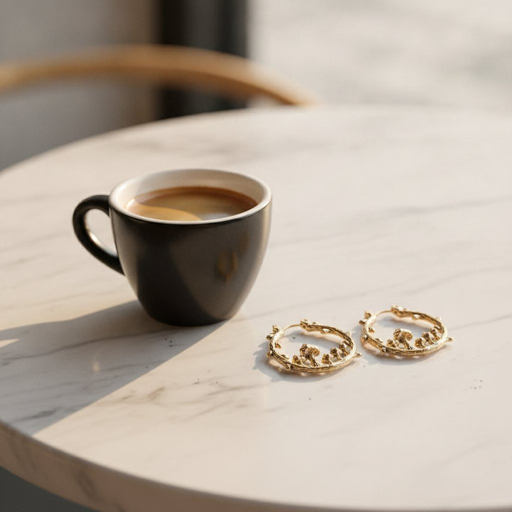 Ninon Gold Earrings