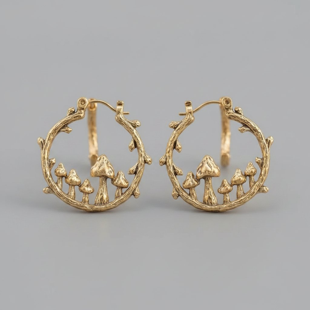 Ninon Gold Earrings