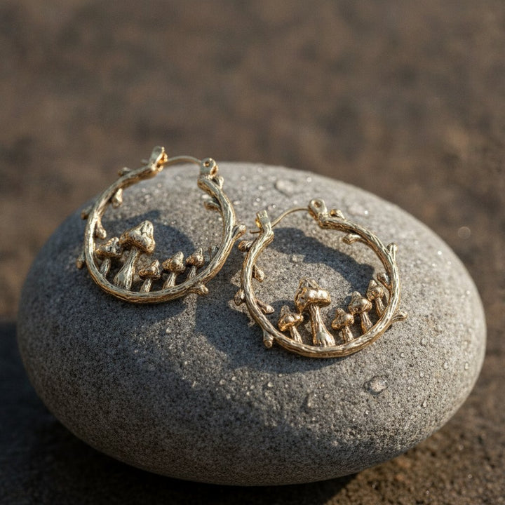 Ninon Gold Earrings