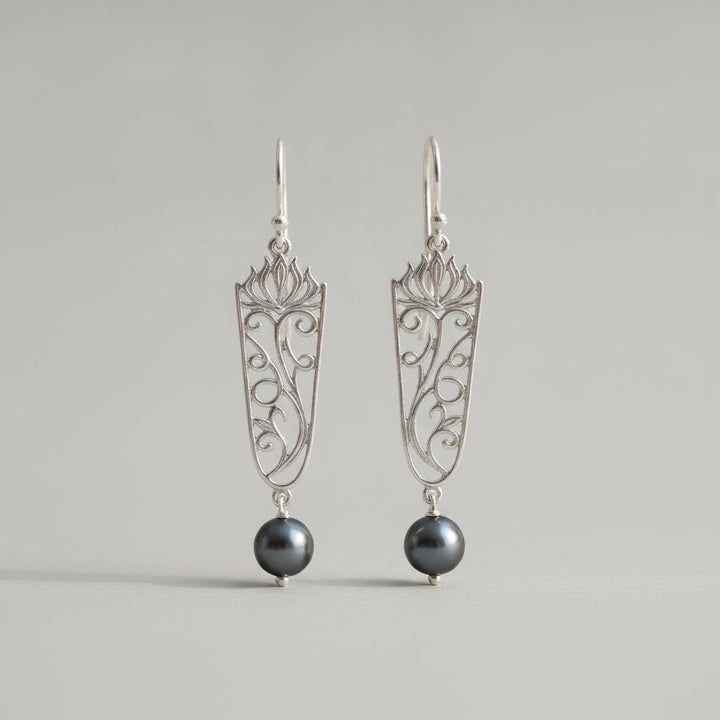 Albane Silver Earrings