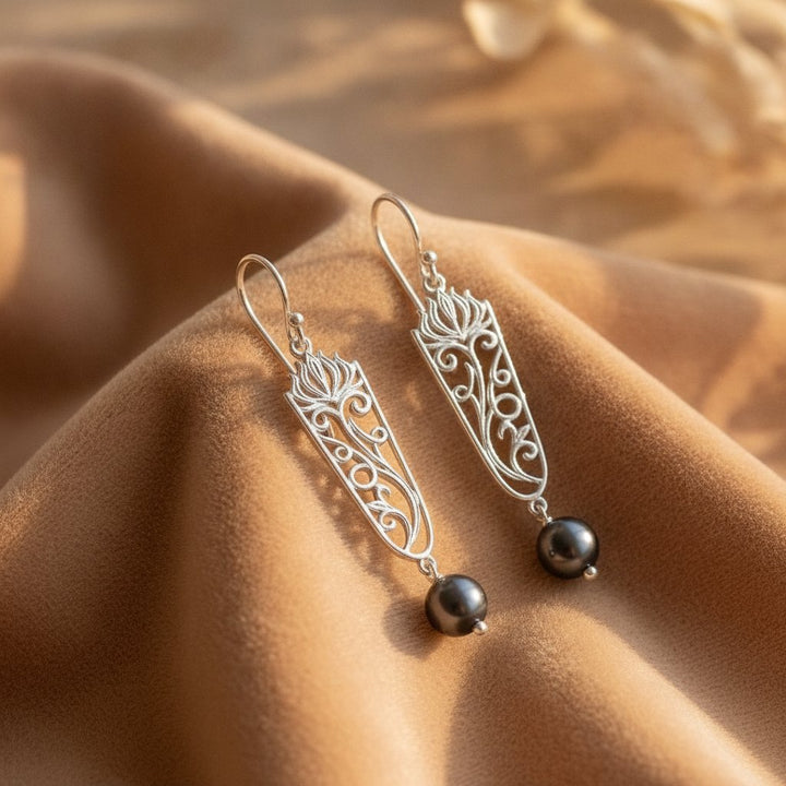 Albane Silver Earrings