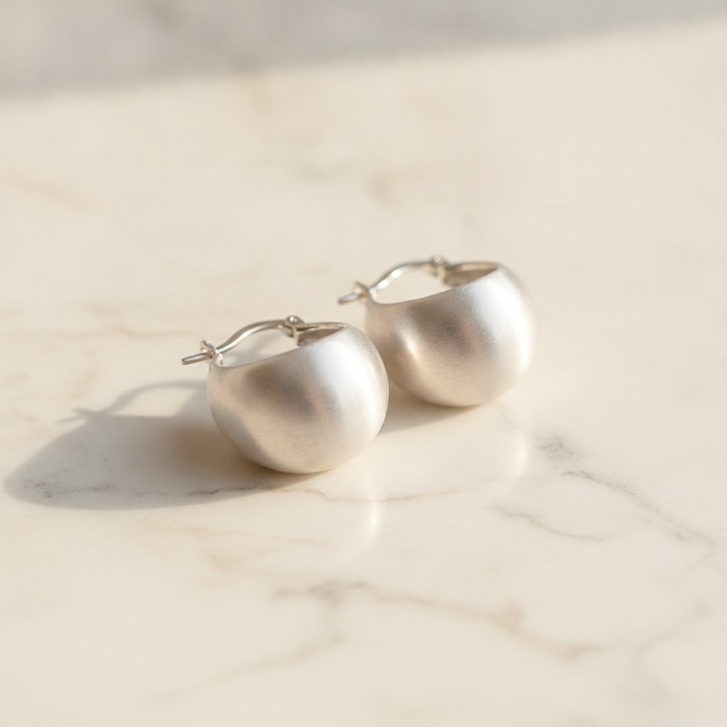 Albane Silver Earrings