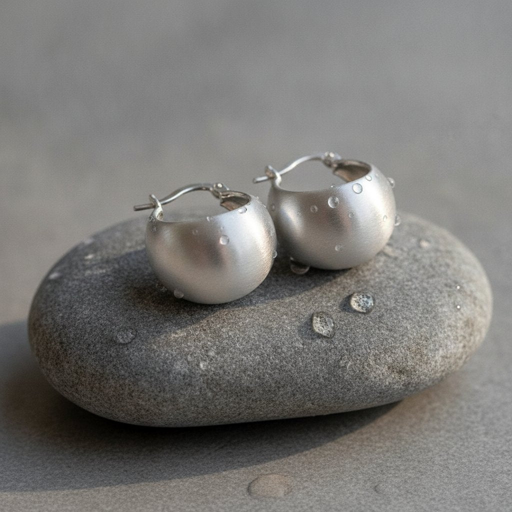 Albane Silver Earrings