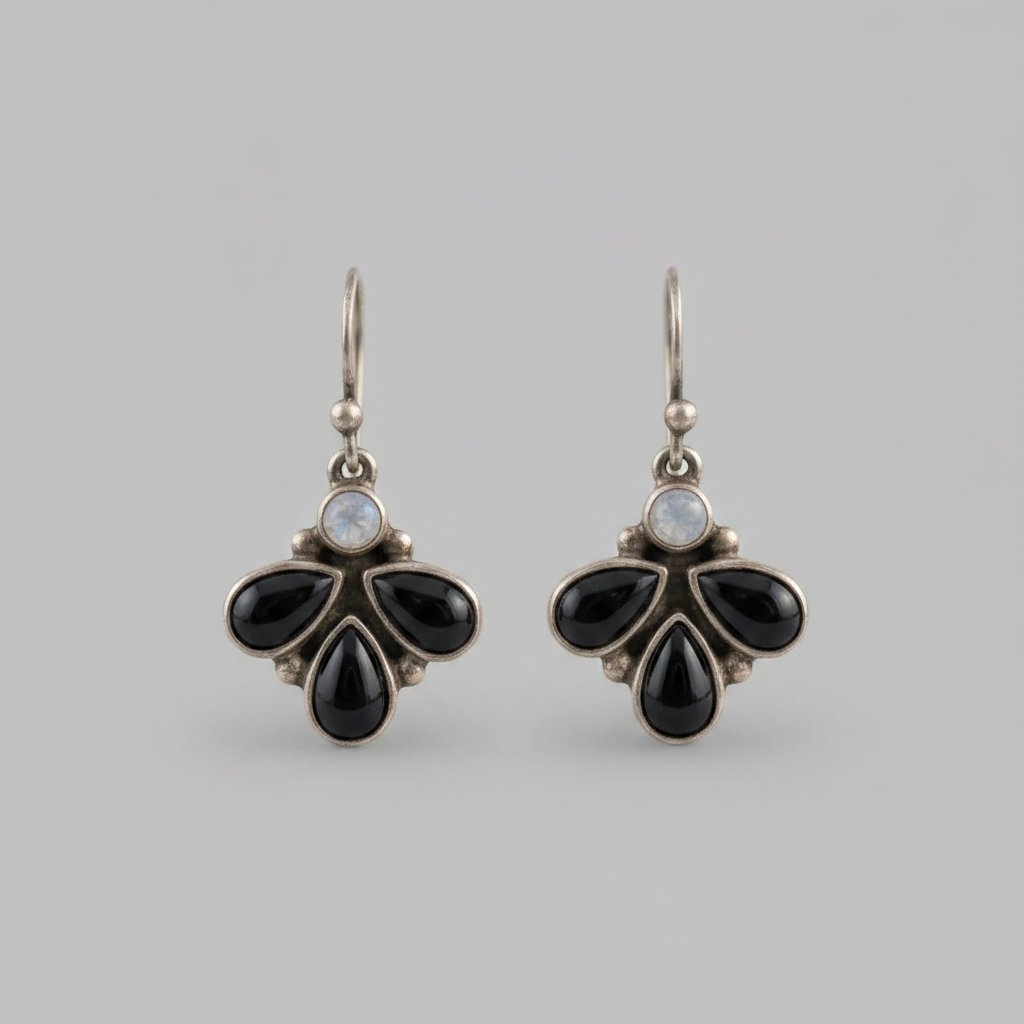Tamsin Onyx Earrings