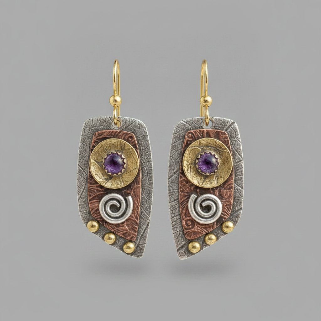 Ursule Amethyst Earrings