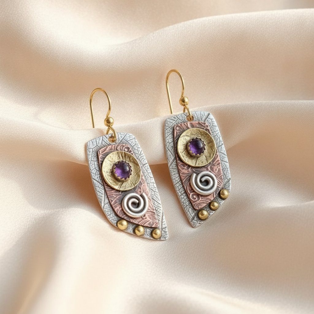 Ursule Amethyst Earrings
