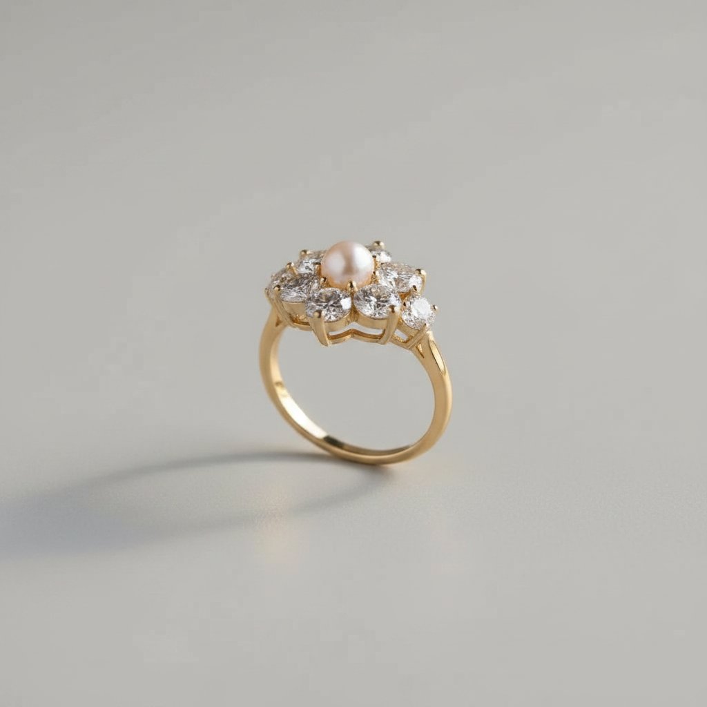 Clemence Pearl Ring