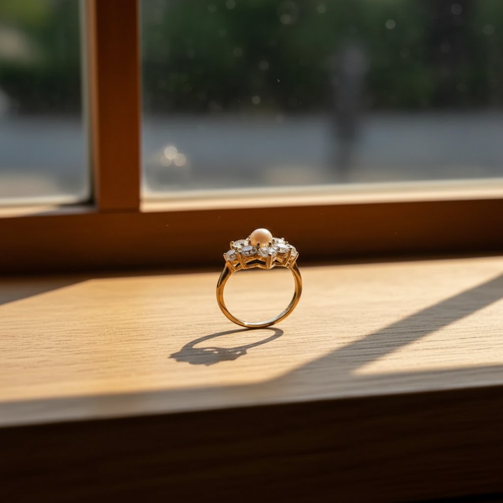 Clemence Pearl Ring