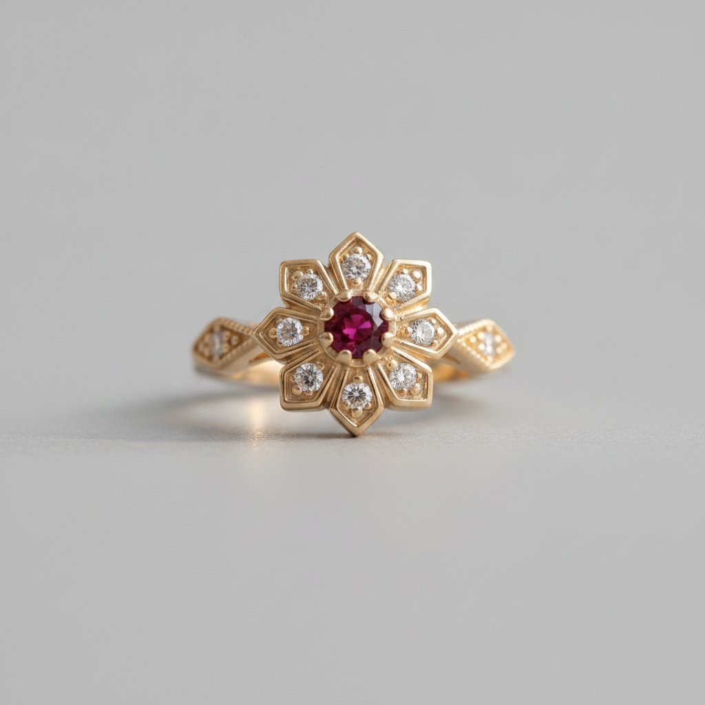Sidonie Ruby Ring