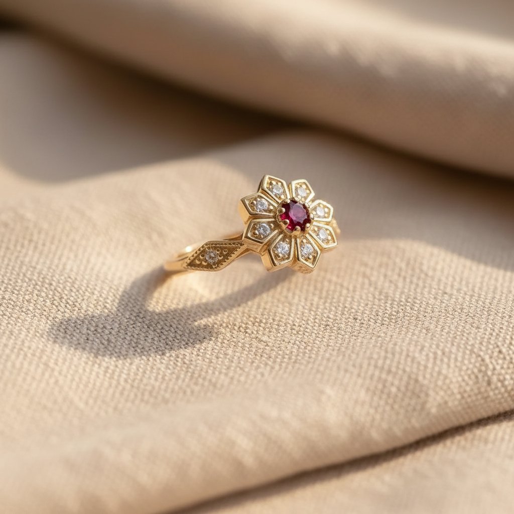 Sidonie Ruby Ring